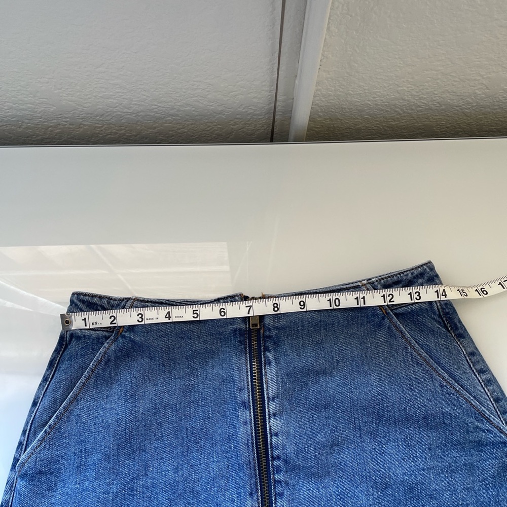 Zara Denim Jean Trafaluc Denim Skirt - Picture 3 of 9
